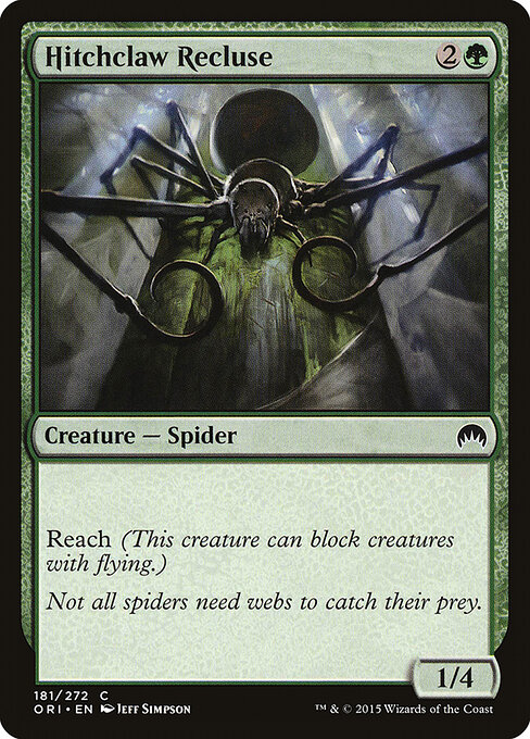 Hitchclaw Recluse — art by Jeff Simpson