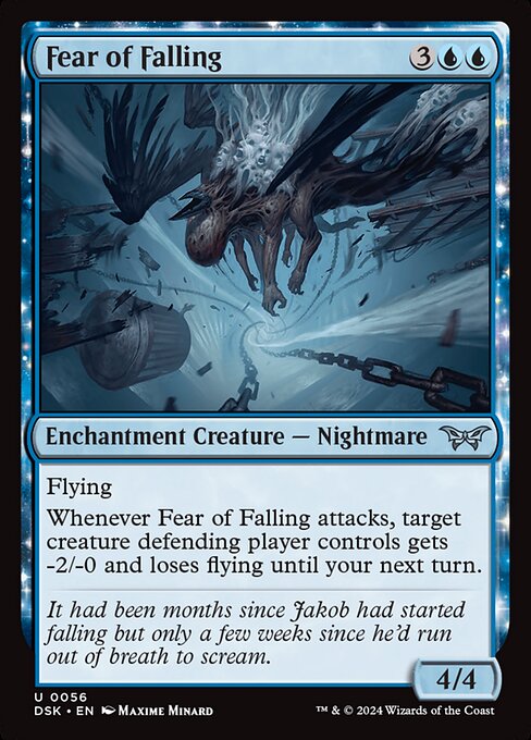 Fear of Falling — art by Maxime Minard
