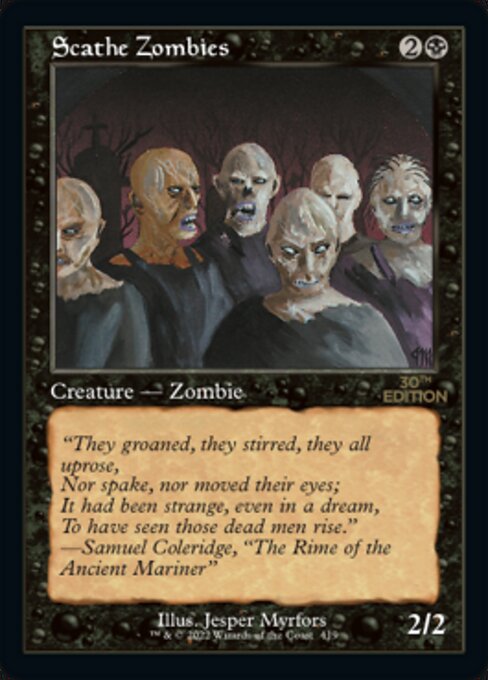 Scathe Zombies — art by Jesper Myrfors
