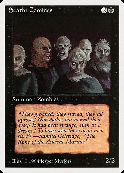 Scathe Zombies — art by Jesper Myrfors