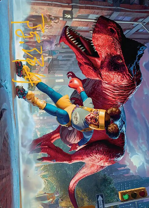 Moon Girl and Devil Dinosaur // Moon Girl and Devil Dinosaur — art by Zezhou Chen