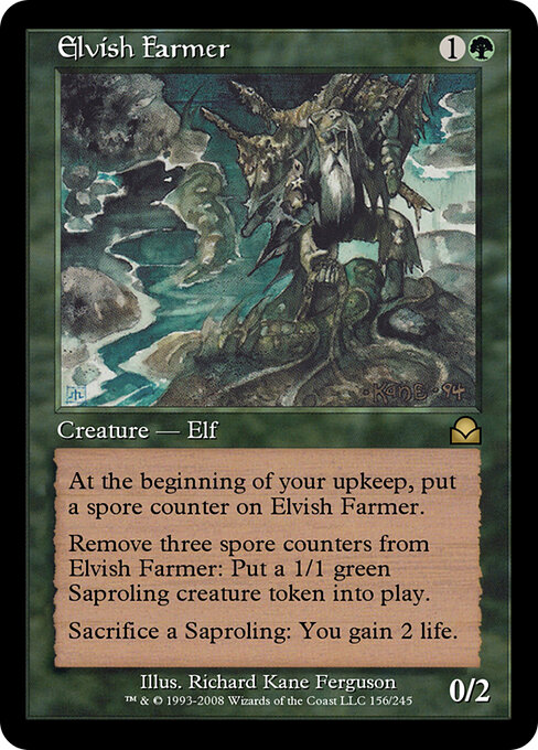 Elvish Farmer — art by Richard Kane Ferguson
