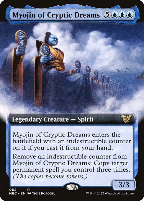 Myojin of Cryptic Dreams — art by Yigit Koroglu