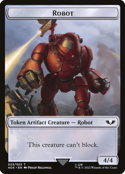 Robot — art by Philip Helliwell