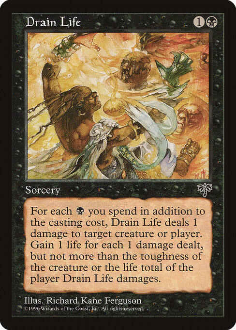 Drain Life — art by Richard Kane Ferguson