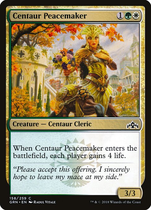 Centaur Peacemaker — art by Raoul Vitale