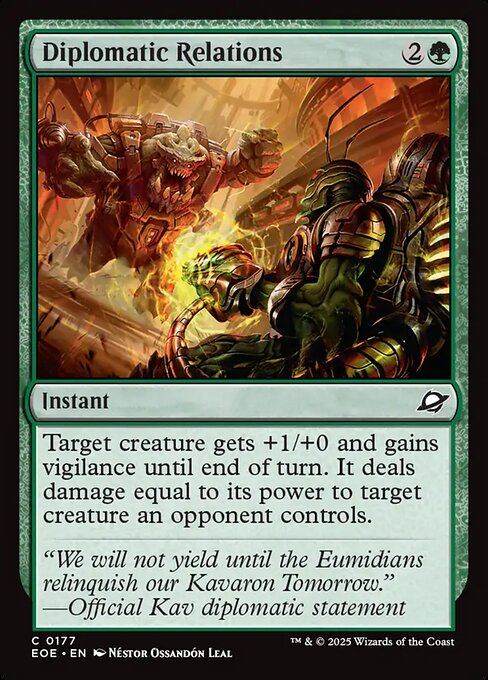 Diplomatic Relations — art by Néstor Ossandón Leal