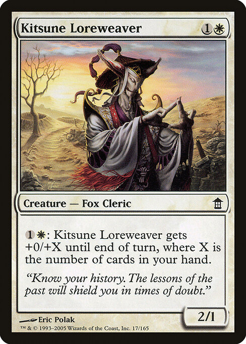 Kitsune Loreweaver — art by Eric Polak