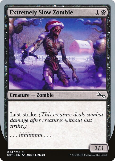 Extremely Slow Zombie — art by Emrah Elmasli