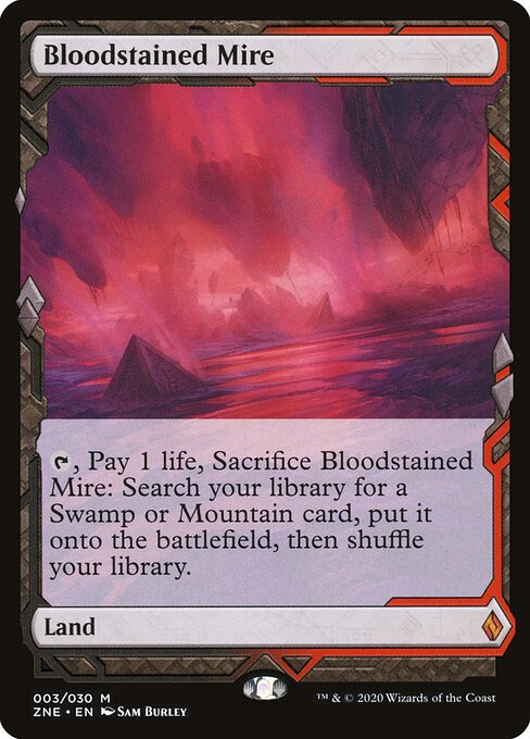 Bloodstained Mire — art by Sam Burley