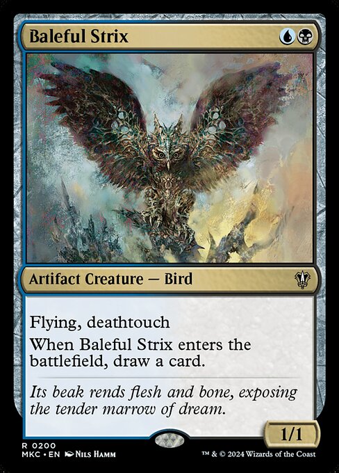 Baleful Strix — art by Nils Hamm