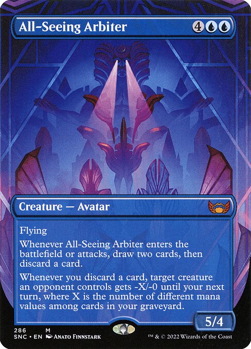 All-Seeing Arbiter — art by Anato Finnstark