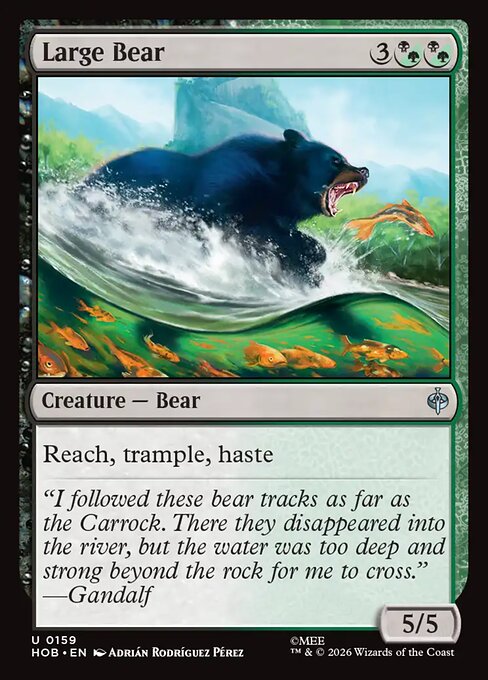 Large Bear — art by Adrián Rodríguez Pérez