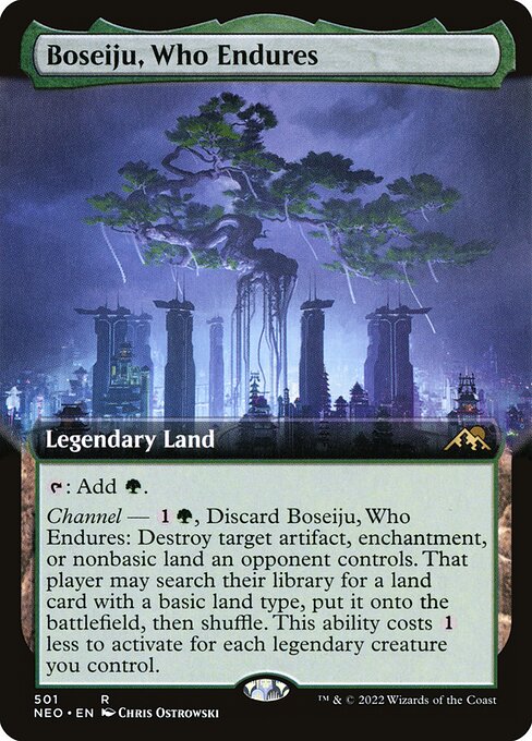Boseiju, Who Endures — art by Chris Ostrowski
