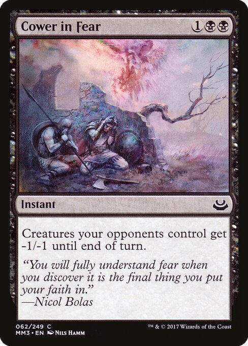 Cower in Fear — art by Nils Hamm