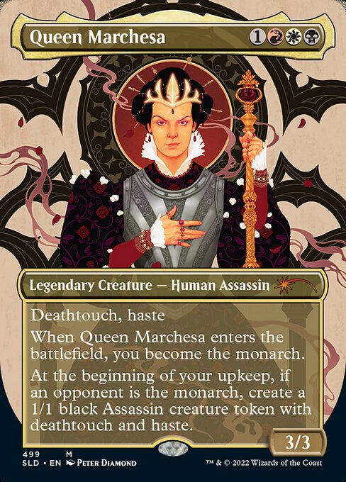 Queen Marchesa — art by Peter Diamond