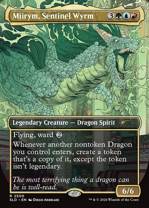 Miirym, Sentinel Wyrm — art by Diego Andrade