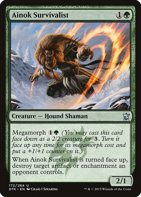 Ainok Survivalist — art by Craig J Spearing