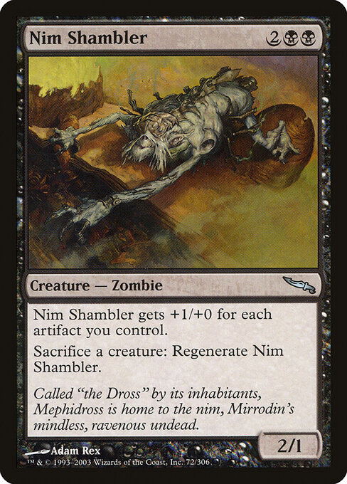 Nim Shambler — art by Adam Rex