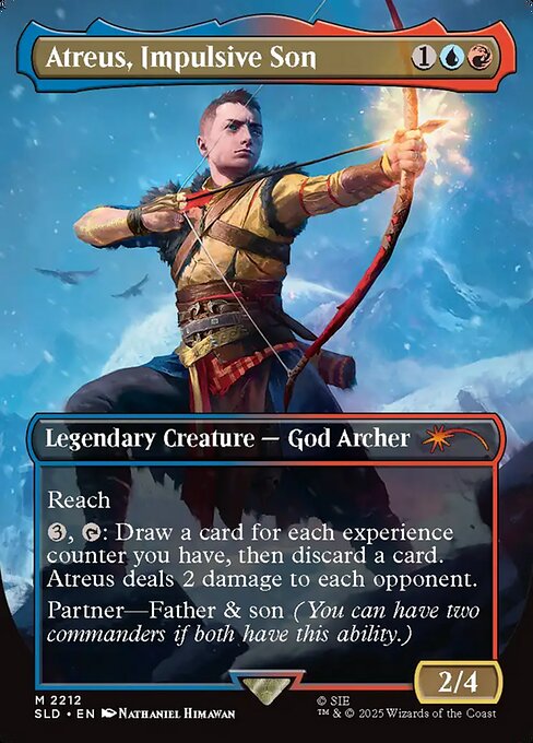 Atreus, Impulsive Son — art by Nathaniel Himawan