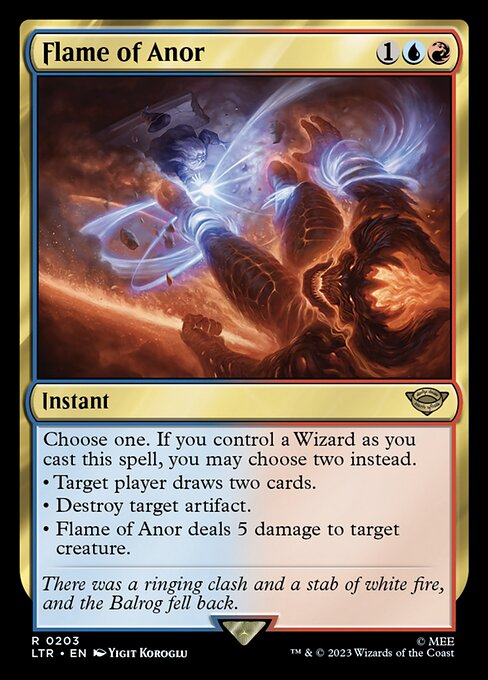 Flame of Anor — art by Yigit Koroglu