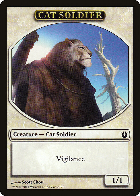 Cat Soldier — art by Scott Chou