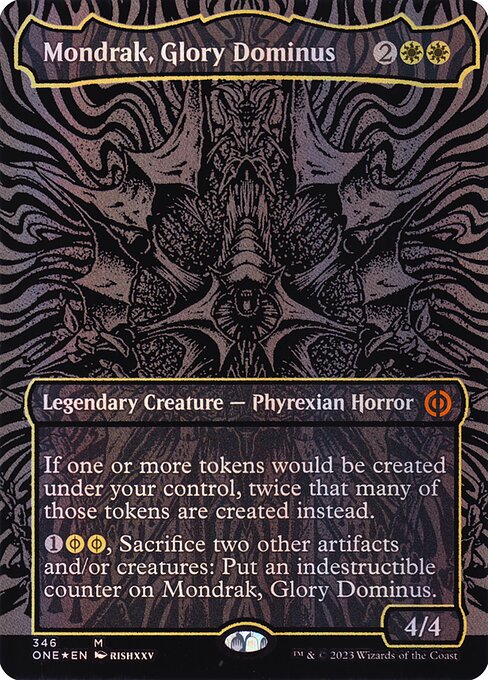 Mondrak, Glory Dominus — art by rishxxv