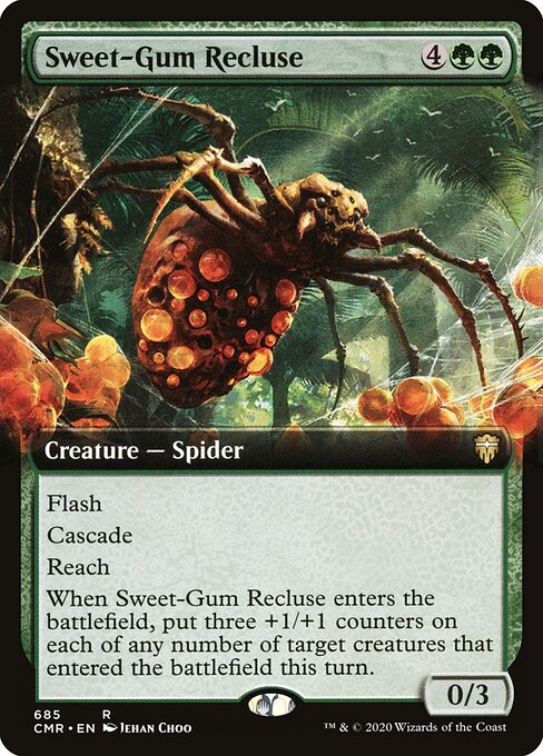 Sweet-Gum Recluse — art by Jehan Choo