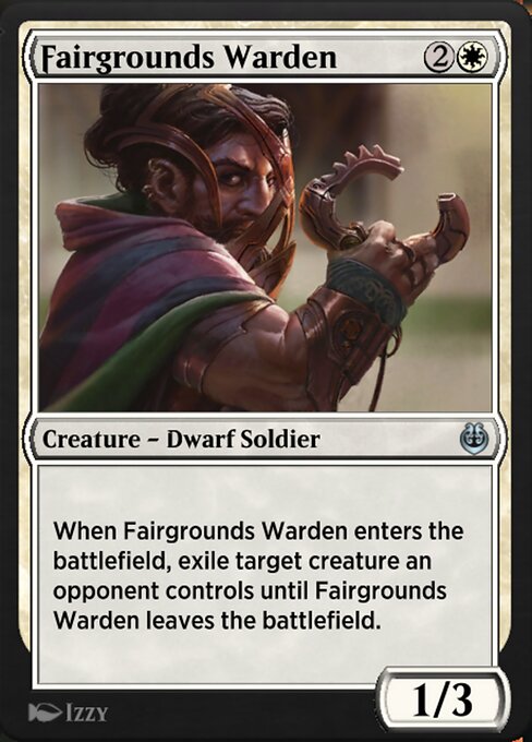 Fairgrounds Warden — art by Izzy
