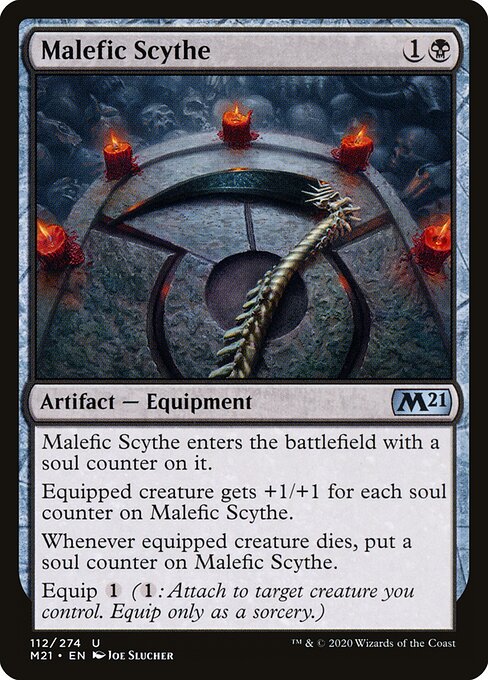 Malefic Scythe — art by Joe Slucher