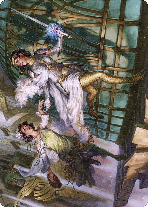 Daring Escape // Daring Escape — art by Ekaterina Burmak