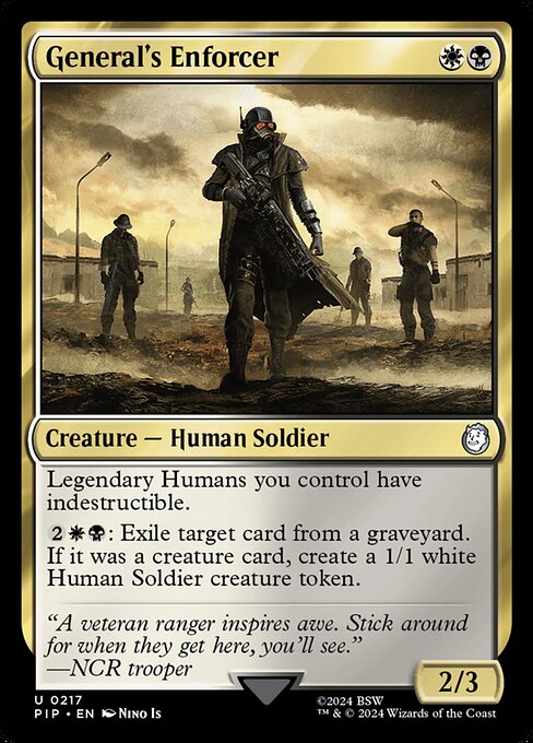 General's Enforcer — art by Nino Is