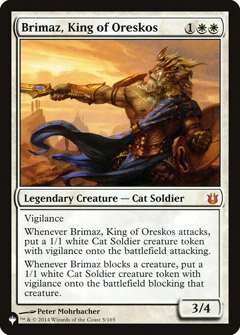 Brimaz, King of Oreskos — art by Peter Mohrbacher
