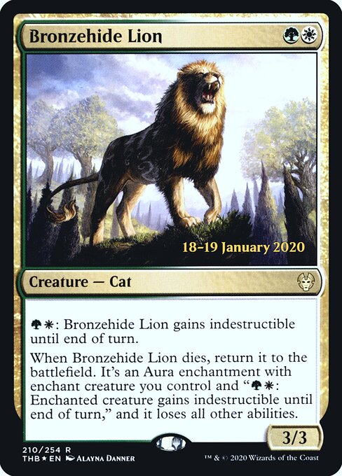 Bronzehide Lion — art by Alayna Danner