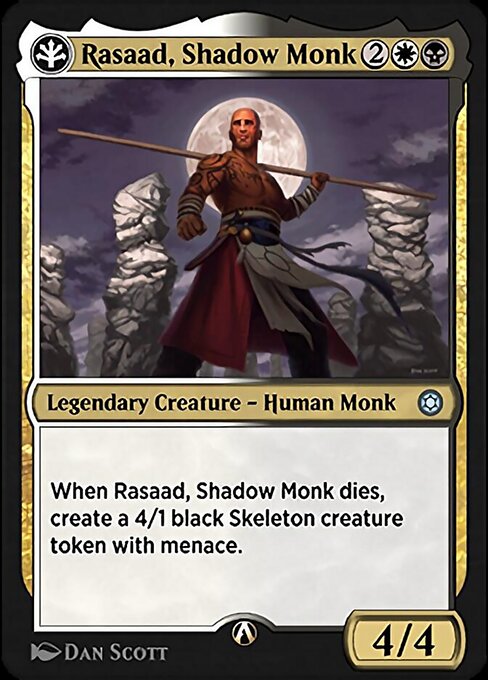 Rasaad, Shadow Monk — art by Dan Murayama Scott