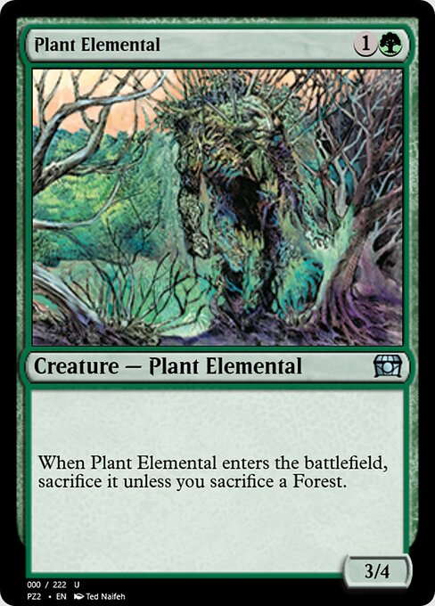 Plant Elemental — art by Ted Naifeh