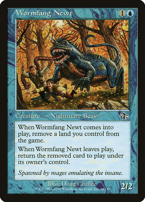 Wormfang Newt — art by Doug Chaffee