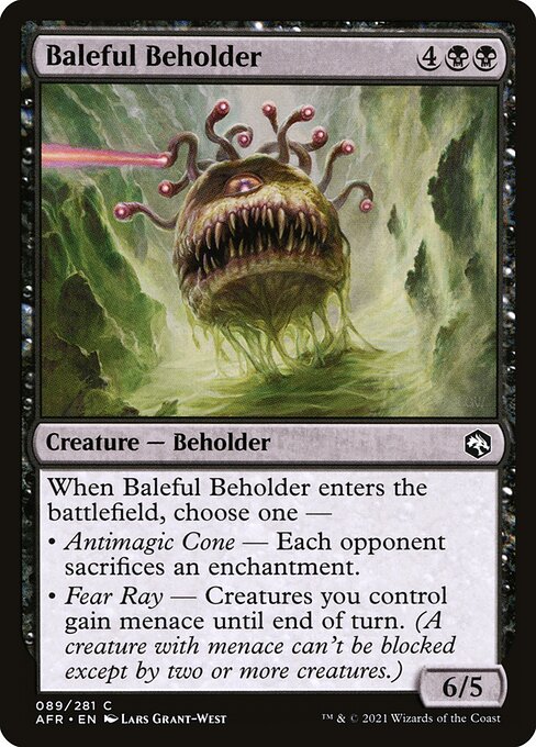 Baleful Beholder — art by Lars Grant-West