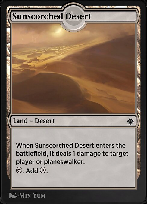 Sunscorched Desert — art by Min Yum