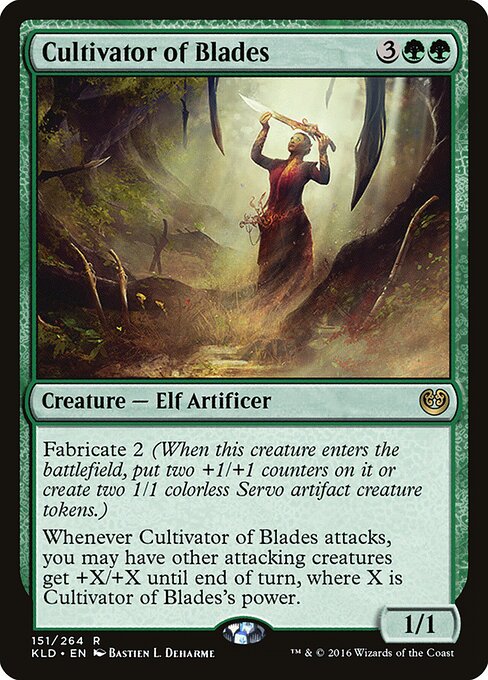 Cultivator of Blades — art by Bastien L. Deharme
