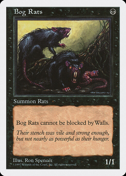 Bog Rats — art by Ron Spencer