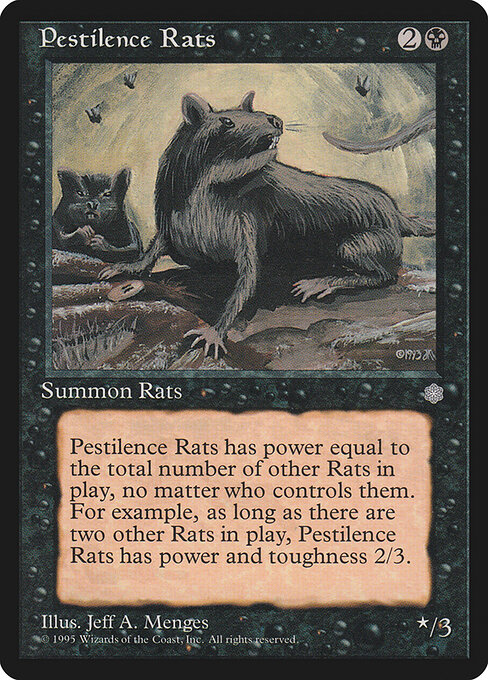 Pestilence Rats — art by Jeff A. Menges
