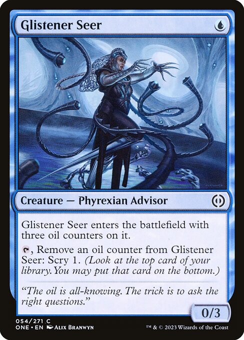 Glistener Seer — art by Alix Branwyn