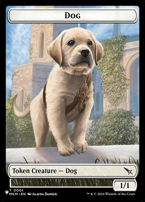 Dog — art by Alayna Danner