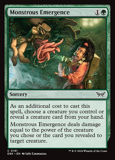 Monstrous Emergence — art by Loïc Canavaggia
