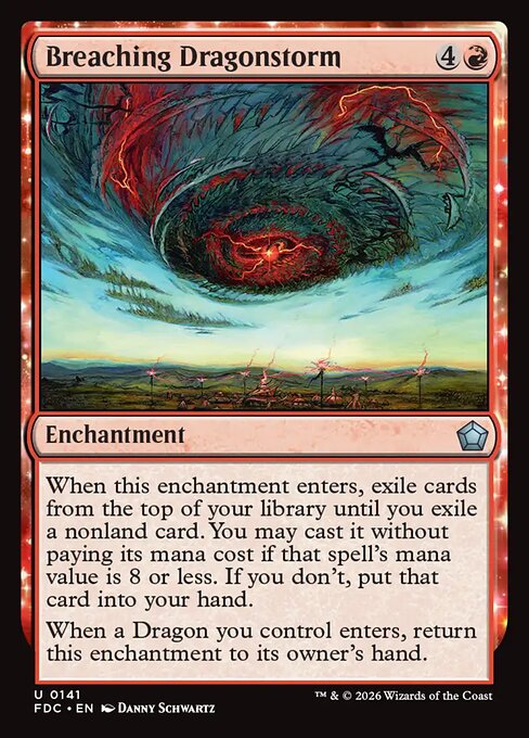 Breaching Dragonstorm — art by Danny Schwartz