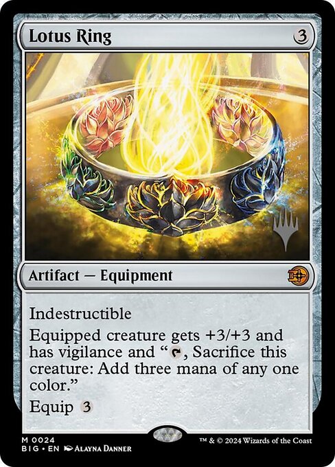 Lotus Ring — art by Alayna Danner