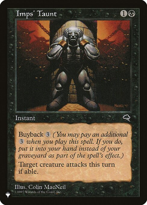 Imps' Taunt — art by Colin MacNeil