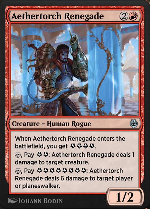 Aethertorch Renegade — art by Johann Bodin