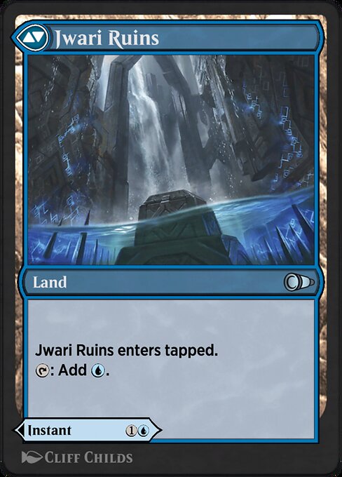 Jwari Disruption // Jwari Ruins — art by Cliff Childs